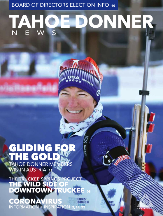 Tahoe Donner News April 2020