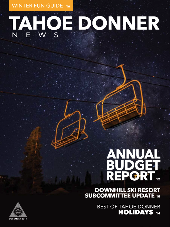 Tahoe Donner News December 2019