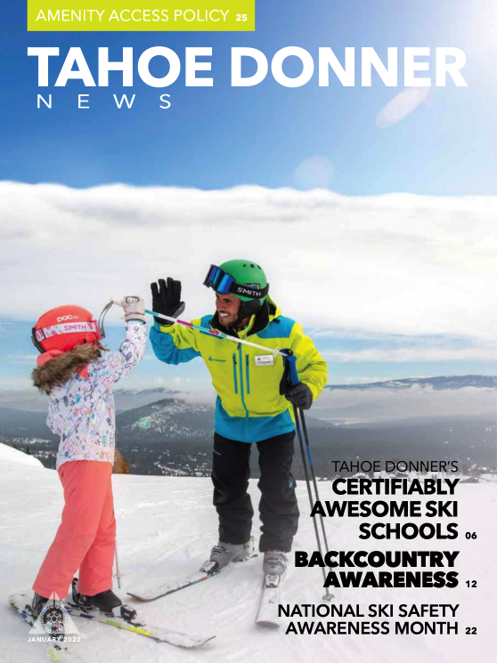 Tahoe Donner News January 2022