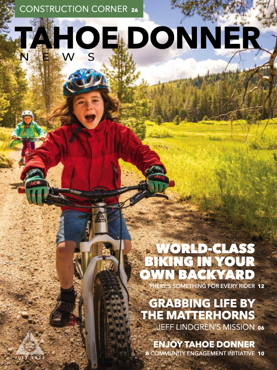 Tahoe Donner News July 2022