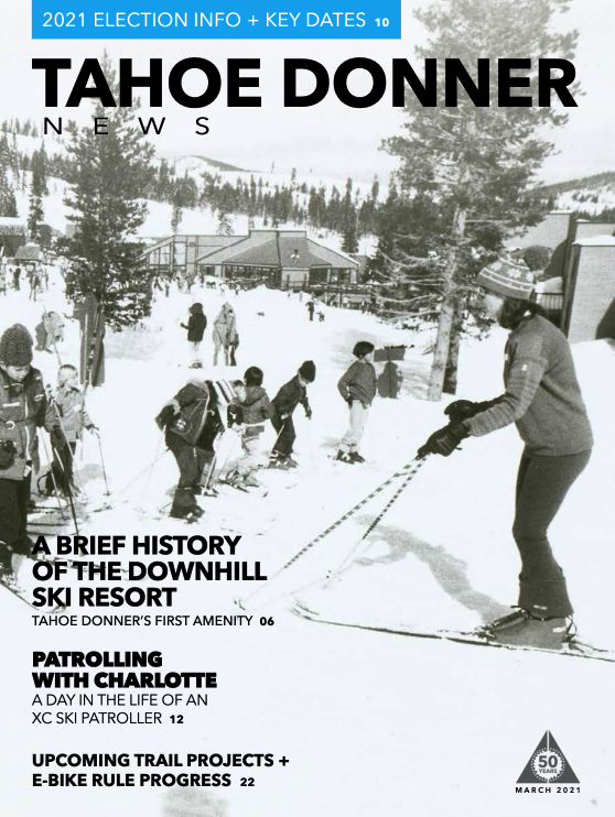 Tahoe Donner News March 2021