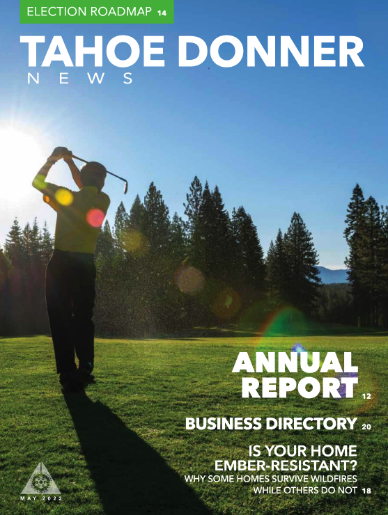 Tahoe Donner News May 2022
