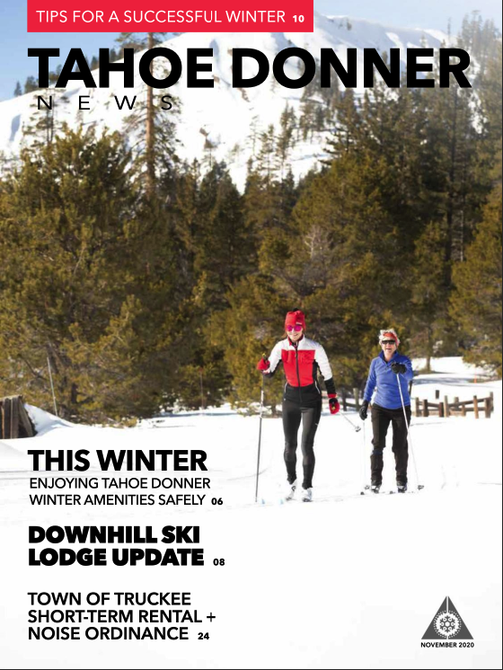 Tahoe Donner News October 2020