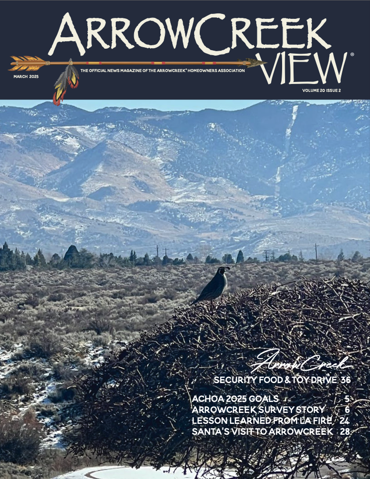 ArrowCreek View March 2025