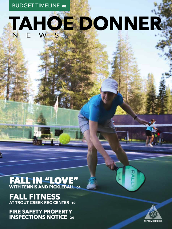 Tahoe Donner News September 2023