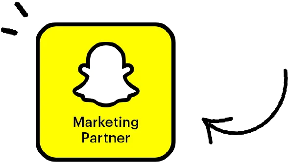 snapchat marketing partner logo