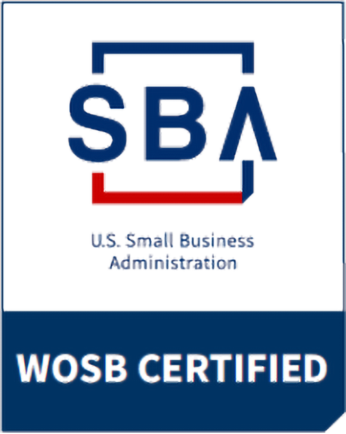 woman owned small business certified logo