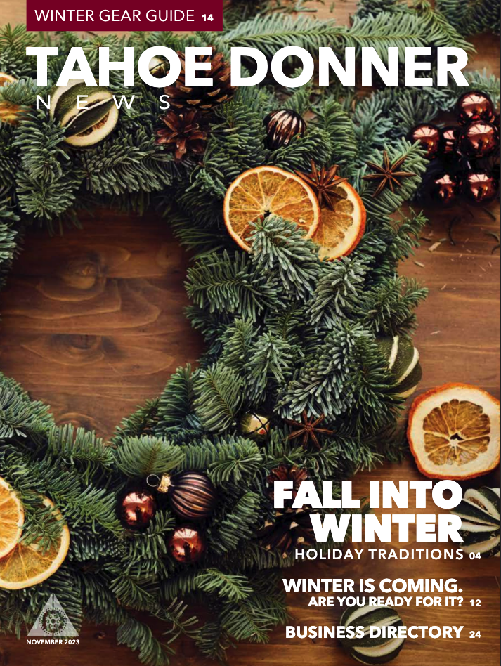 Tahoe Donner News November 2023