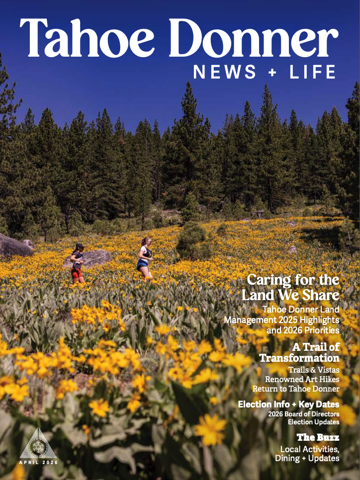 Tahoe Donner News | April 2026