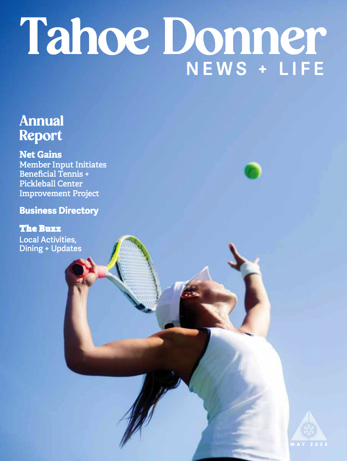 Tahoe Donner News May 2026
